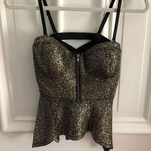 Material Girl Fitted Tank Top